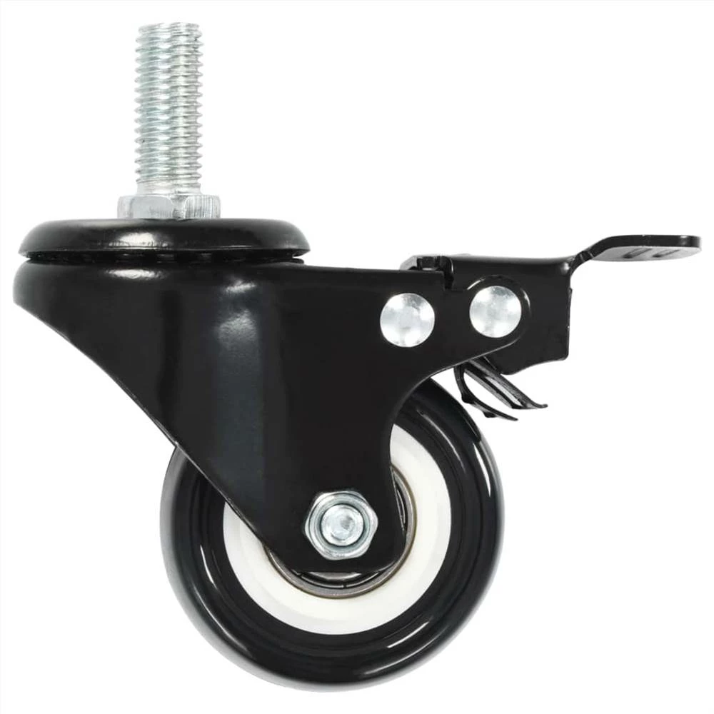 Discount π 12 pcs Swivel Casters with Brakes 50 mm β€οΈ - Image 4