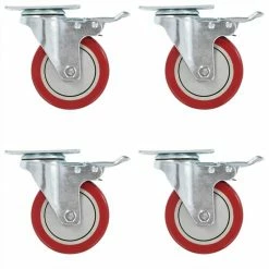 Top 10 π 16 pcs Swivel Casters 100 mm π