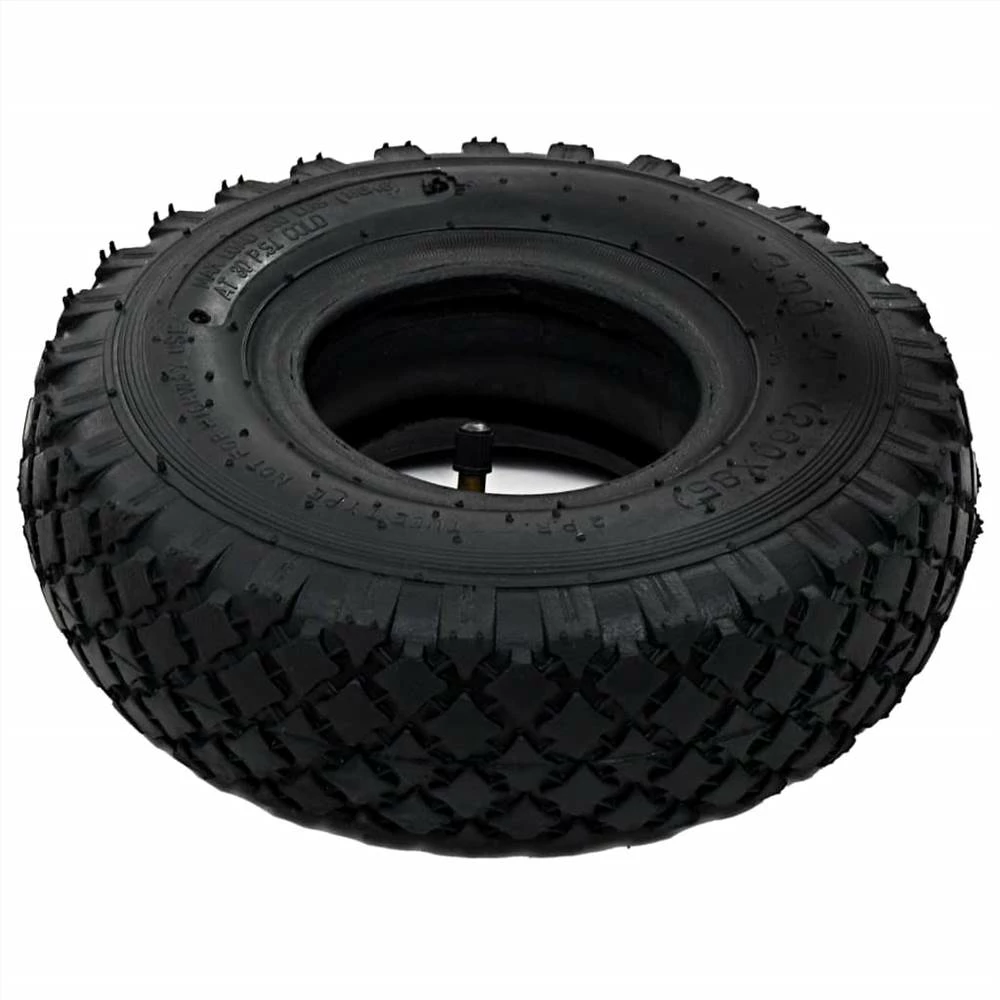 Best Sale β¨ 2 Tyres 2 Inner Tubes 3.00-4 260x85 for Sack Truck Wheel Rubber π - Image 3