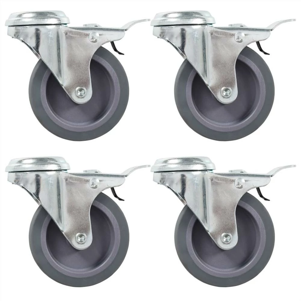 Top 10 π₯° 24 pcs Bolt Hole Swivel Casters 75 mm π§¨