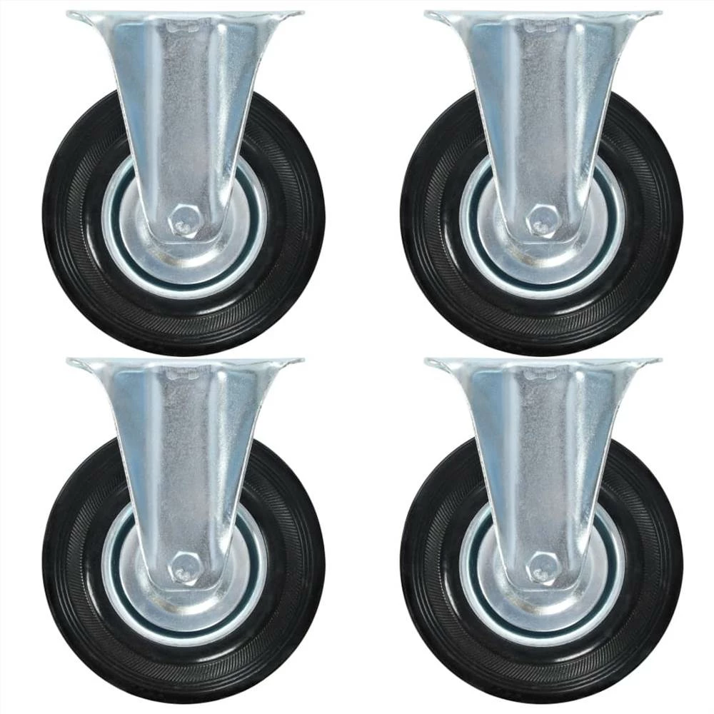 Best reviews of โญ 24 pcs Fixed Casters 125 mm ๐