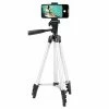 Coupon 😉 3120 Phone Tripod Stand 40inch Universal Photography for Gopro iPhone Samsung Xiaomi Huawei Phone Aluminum Travel Tripod - Silver Gray 💯