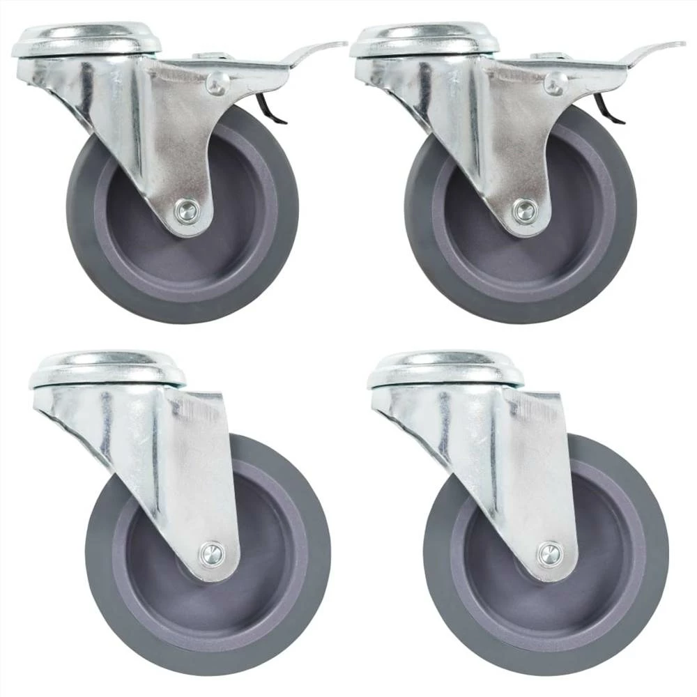 Discount π€© 32 pcs Bolt Hole Swivel Casters 75 mm π