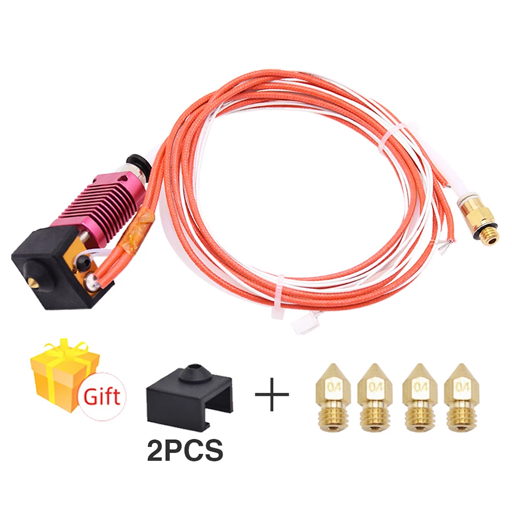 New π€© Creativity 3D Full Metal Ender-3 Hotend Extruder J-head Hot End Kit for Creality Ender-3 3Pro Bowden Extruder 24V π