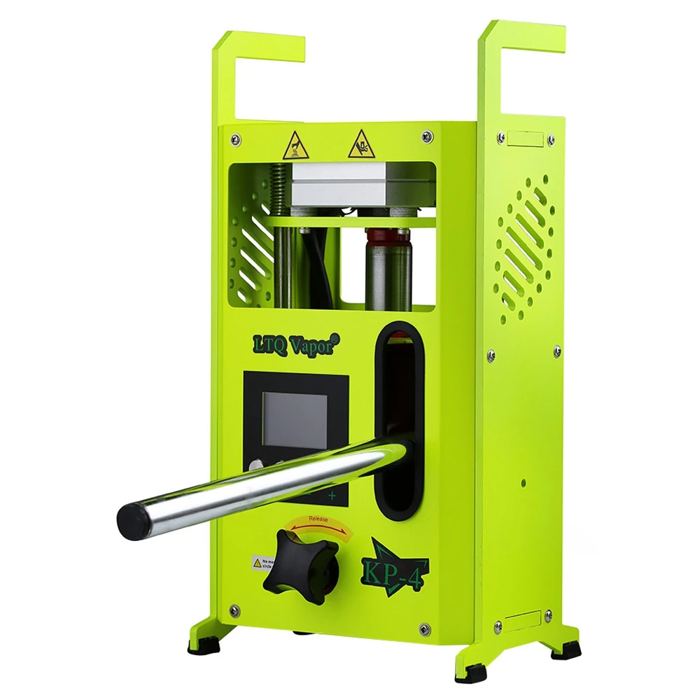 Best deal β LTQ Vapor KP-4 Rosin Hot Press Machine, 4*4in Dual Heated Plates, Temperature Control, Yellow π₯