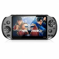 Best Sale 𧨠X12 5.1 inch 8GB Handheld Game Console Dual Joystick 1500 Games Preloaded TV Out π