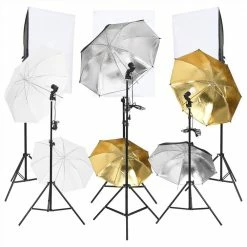 Best reviews of ⌛ 6 Piece Photo Studio Kit with Lighting Set and Softboxes 🔥
