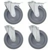 Best reviews of 🎁 8 pcs Bolt Hole Swivel Casters 125 mm ❤️
