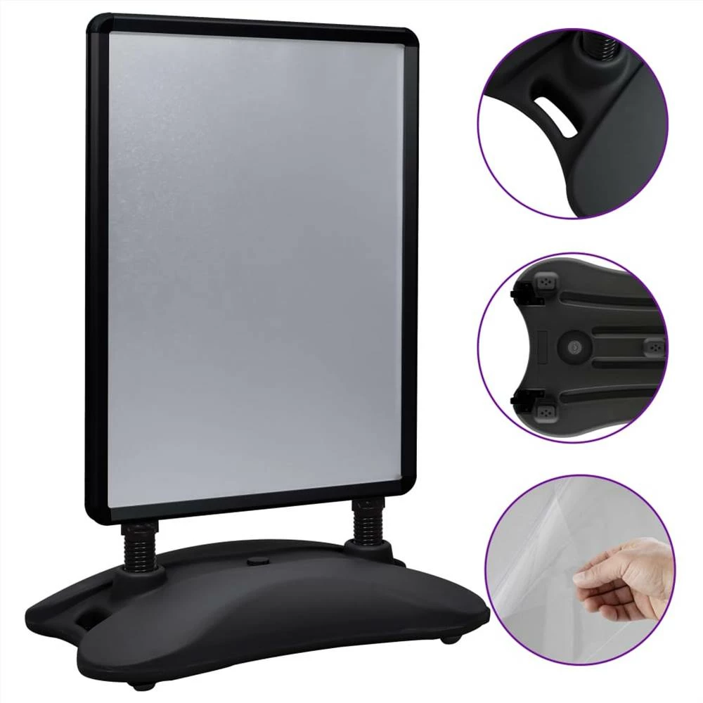 Brand new π A1 Waterbase Poster Stand Black Aluminium Alloy π - Image 6