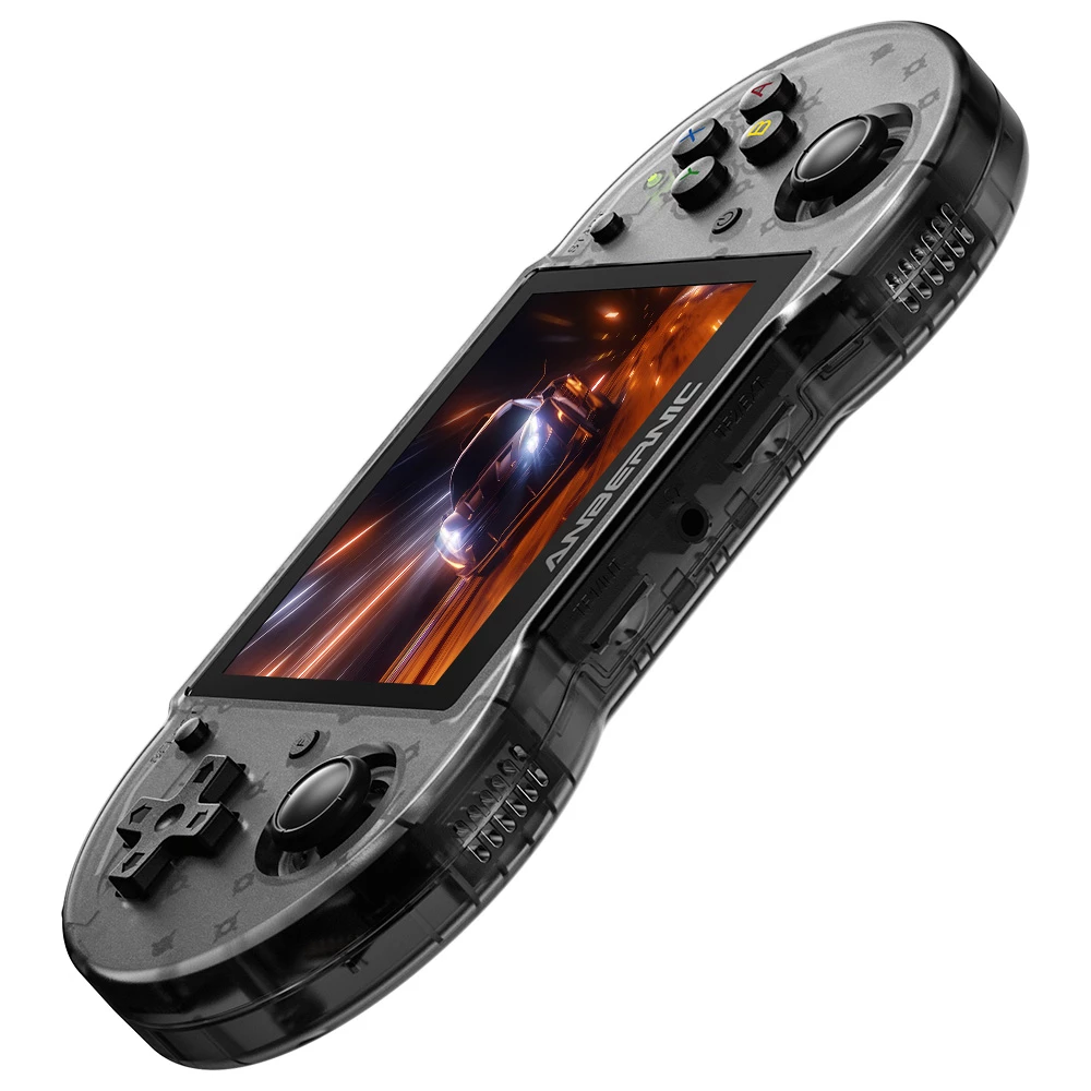 Best Sale π ANBERNIC RG353P 48GB Retro Game Console, Android Linux Dual OS, 3.5'' IPS Screen, 480P Resolution, Rockchip RK3566, 5G WiFi, Bluetooth, HDMI Out, 3500mAh Battery, 6H Playtime, Supports PSP DC SS PS1 NDC N64 ARCADE GBA SFC FC MD, Black π - Image 4