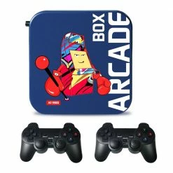 Wholesale 🎁 ARCADE BOX 64GB Retro Game Console, Android TV Box, 33000+ Classic Games, 50+ Emulators, 2 Gamepads 🎉