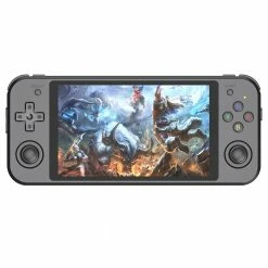 Coupon ✔️ ANBERNIC RG552 80GB Handheld Game Console, 1920*1152p 5.36'' IPS Screen, Android linux OS, Rockchip RK3399, HD Out, 6H Battery Life, Android Games WII NGC NDS N64 DC PSP PS1 openbor NEOGEO, Support Dual TF Card, Black 😀