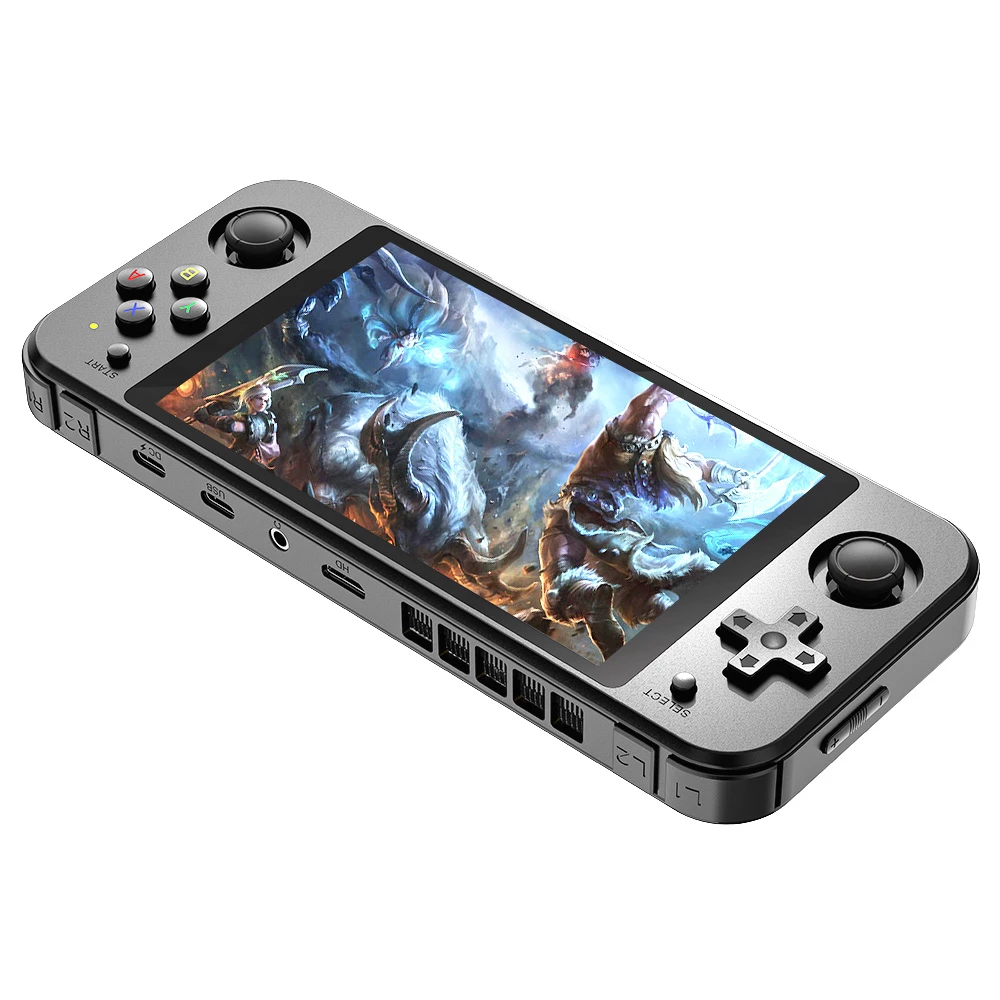 Coupon โ๏ธ ANBERNIC RG552 80GB Handheld Game Console, 1920*1152p 5.36'' IPS Screen, Android linux OS, Rockchip RK3399, HD Out, 6H Battery Life, Android Games WII NGC NDS N64 DC PSP PS1 openbor NEOGEO, Support Dual TF Card, Black ๐ - Image 5
