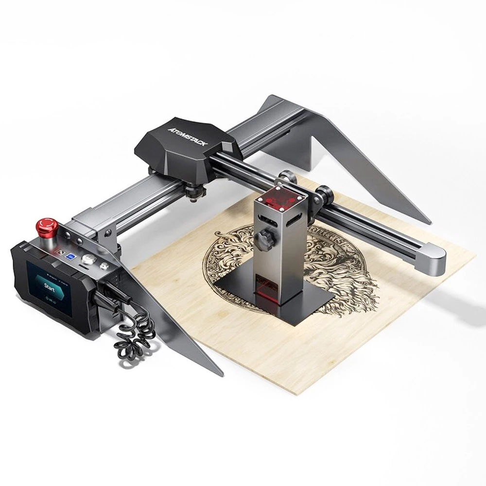 Flash Sale π ATOMSTACK P9 M40 5.5W Portable Laser Engraver, Compressed Laser, Focus Free, 220*250mm π - Image 2