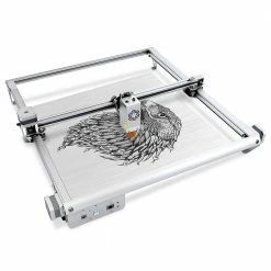 Promo π₯° Aufero Laser 2 + 24V LU2-10A 10W Laser Engraving Machine 15,000mm/min 24V/3A High Precision Engraving Area 390x390mm π