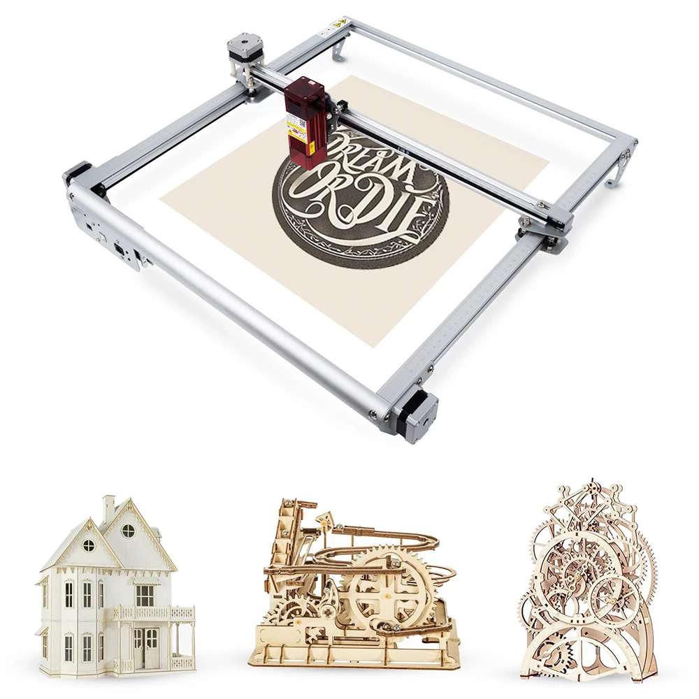 Deals β€οΈ Aufero Laser 2 LU2-4 LF Laser Engraving Machine, 32Bit π© Motherboard, Optically Compressed Laser, 10,000mm/min, 24V/2A, High Precision π - Image 3