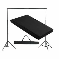 Wholesale ⌛ Backdrop Support System 300 x 300 cm Black 🛒