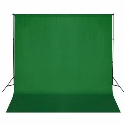 Best Pirce ✨ Backdrop Support System 600x300 cm Green 🎉