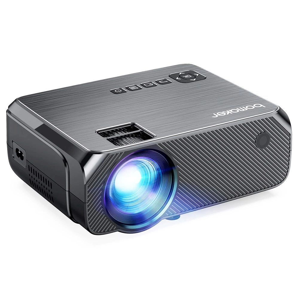 Cheapest π Bomaker GC355 Native 720P Projector 200 ANSI Lumens iOS Android Wireless Screen Mirroring - Gray π - Image 2