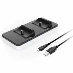 Deals 👍 Dobe PS5 Wireless Dual Controller Charging Dock 🛒