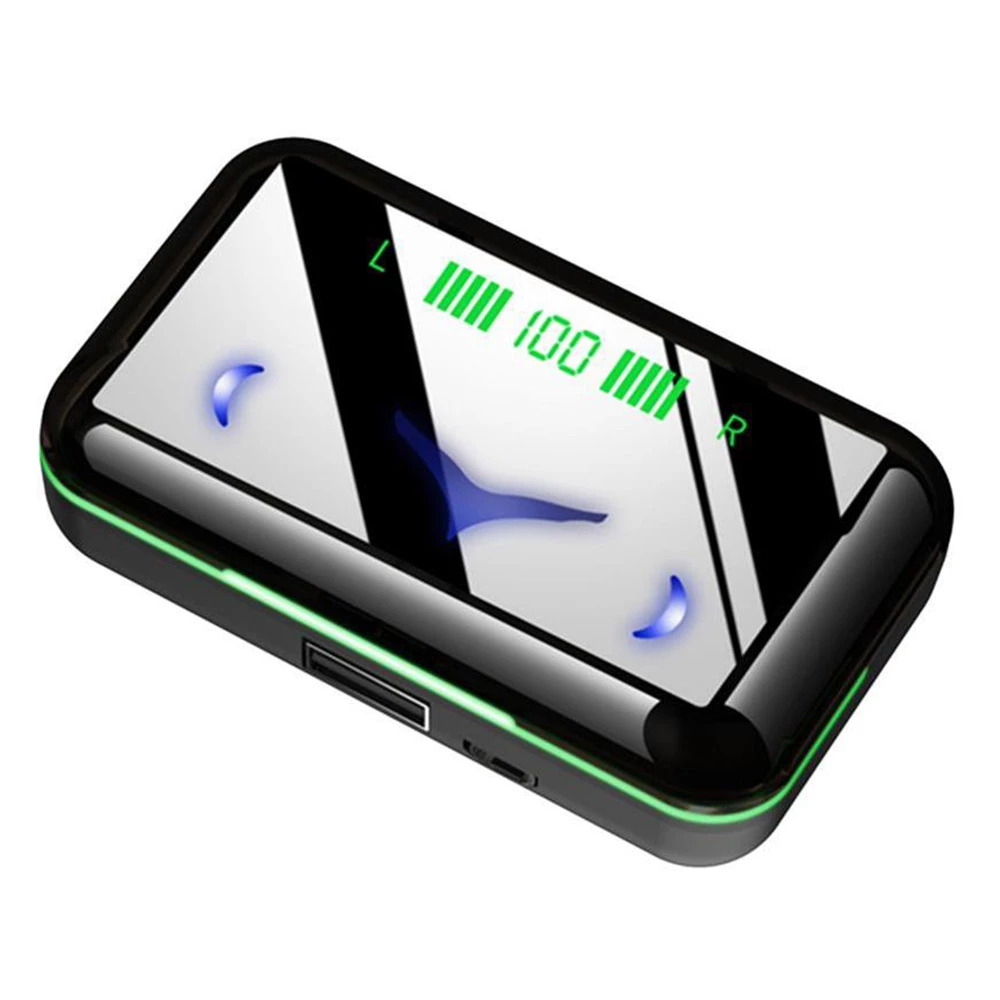 Brand new π E10 TWS Gaming Wireless Bluetooth 5.1 Low Latency Hi-Fi Stereo Stereo Headphones Black β - Image 2