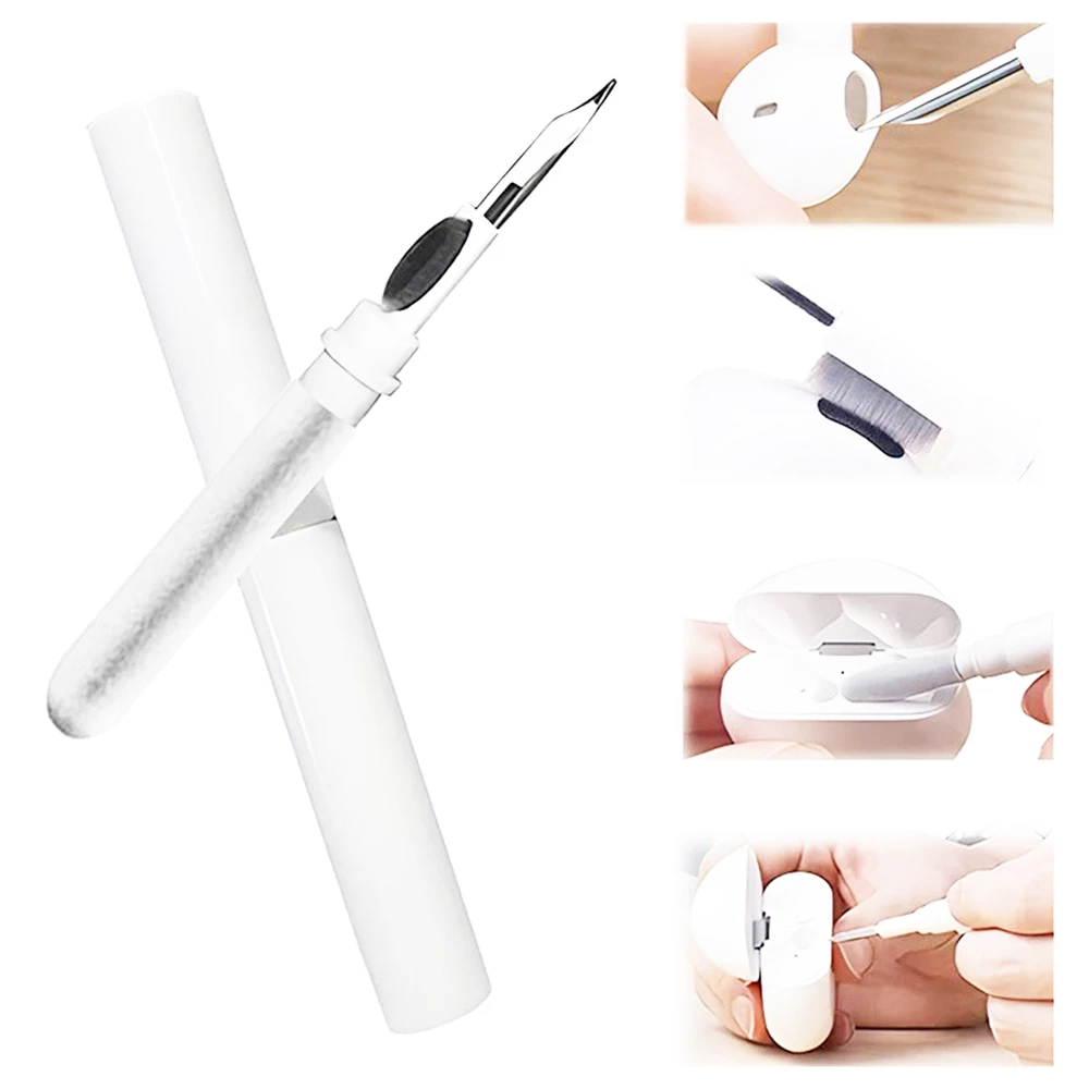 Cheap π Earbuds Cleaning Pen for Headphones, Airpods, Tablet, β Watch, Laptop, Mobile Phone, Keyboard, Camera - White π§¨
