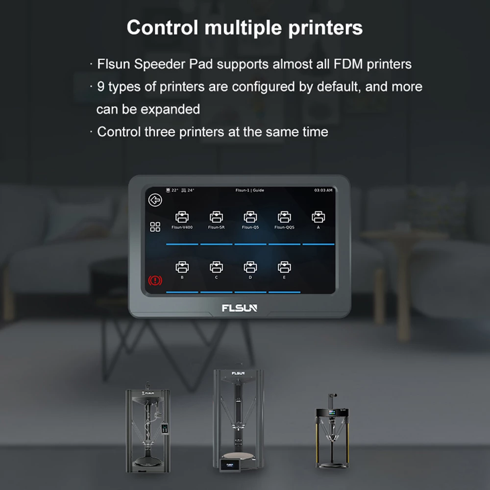 Best reviews of π Flsun Speeder Pad, 3D Printing Pad Based-on Klipper Firmware, 1GB + 16GB, 7-inch Touch Screen, 1024x600 Resolution, WiFi Connection π₯° - Image 4