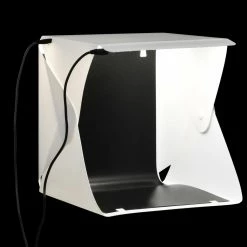 Budget π Folding LED Photo Studio Light Box 23x25x25 cm White π