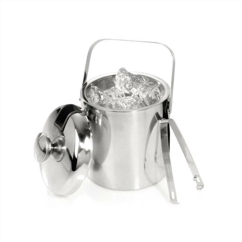 New π HI Ice Bucket with Lid and Tongs π - Image 3
