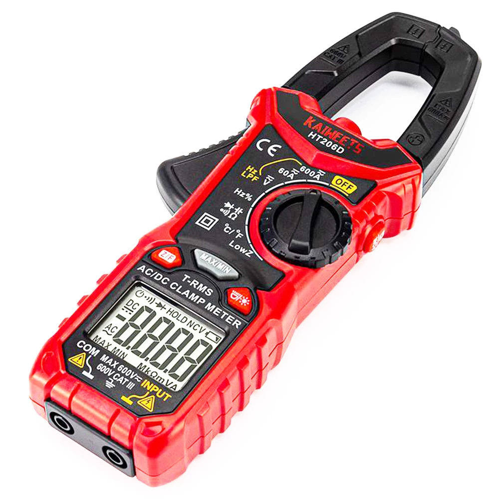 Wholesale 𧨠KAIWEETS HT206D Digital Clamp Meter, LowZ & LPF, NCV Detection Function π₯ - Image 5