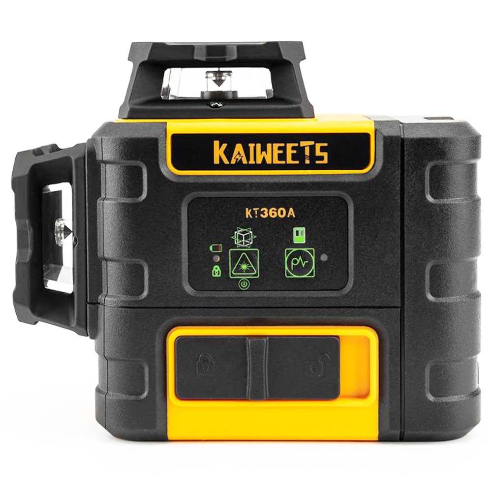 Deals ๐คฉ KAIWEETS KT360A Self Leveling Laser Level, 3 X 360, 3D laser level for Picture Hanging, Horizontal/Vertical Line Laser ๐ - Image 3