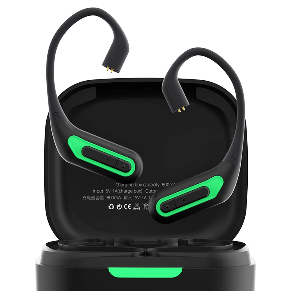 Brand new π KZ AZ10 Upgrade Wireless Bluetooth Module 5.2 Ear Hook for HiFi Headset for Sports Noise Cancelling - Black π - Image 5