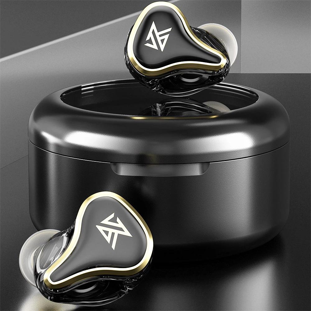 New π― KZ SK10 Pro TWS Earphones Bluetooth 5.2 Wireless Hybrid HiFi Gaming Earbuds Noise Cancelling - Black π - Image 3