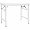 Top 10 👍 Kitchen Folding Work Table 100x60x80 cm Stainless Steel ⌛