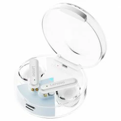 Buy 💯 Lenovo Thinkplus LP10 TWS Wireless Headphone Bluetooth 5.2 Touch Control HiFi Stereo Bass Headbuds - White ✨