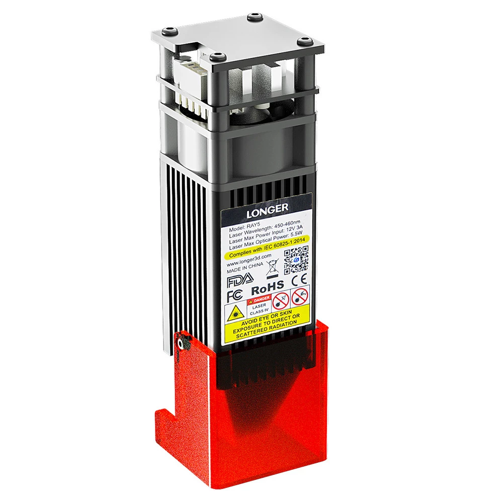 Best deal π LONGER RAY5 10W Multi-Functional Laser Module Set, Double Beam Technology, 50mm Focal, 20000H Working Life, 0.06mmΒ² Ultra-fine Laser Spot π