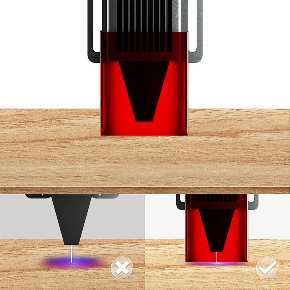 Best deal π LONGER RAY5 10W Multi-Functional Laser Module Set, Double Beam Technology, 50mm Focal, 20000H Working Life, 0.06mmΒ² Ultra-fine Laser Spot π - Image 4