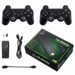 New π M8 64GB Retro Game Console, Dual Wireless Gamepads 5000+ Games Pre-installed π―