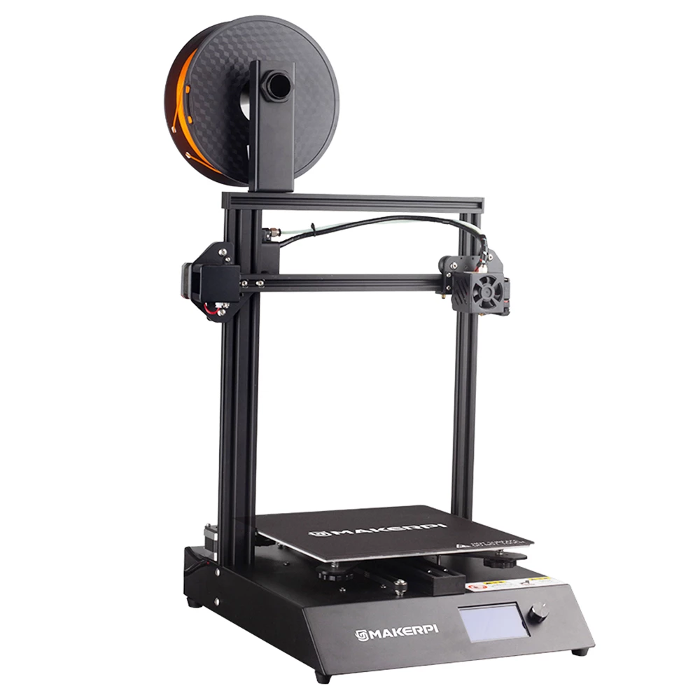 Cheapest 𧨠MAKERPI P2 3D Printer,Thermodynamic Nozzle up to 260 Degree, 200H Printing, Picture Relief, FDM Printer, USB Data Transmit 𧨠- Image 4