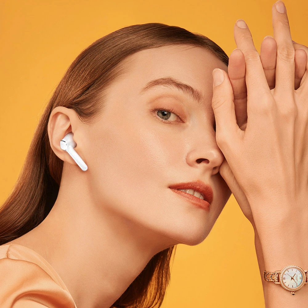 Wholesale π Mibro S1 TWS Headphones Stereo BT5.3 600mAh Long Battery Life ENC Call Noise Cancellation Touch Control - White π - Image 3