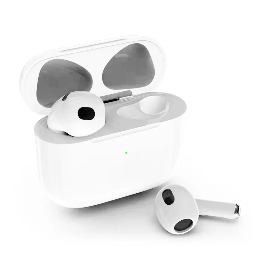 Hot Sale π Air Plus 4 Bluetooth 5.2 TWS Earbuds Up to 30H Playtime Pop Up Pairing 220mAh Wireless Charging Dock Touch Control - White π - Image 4