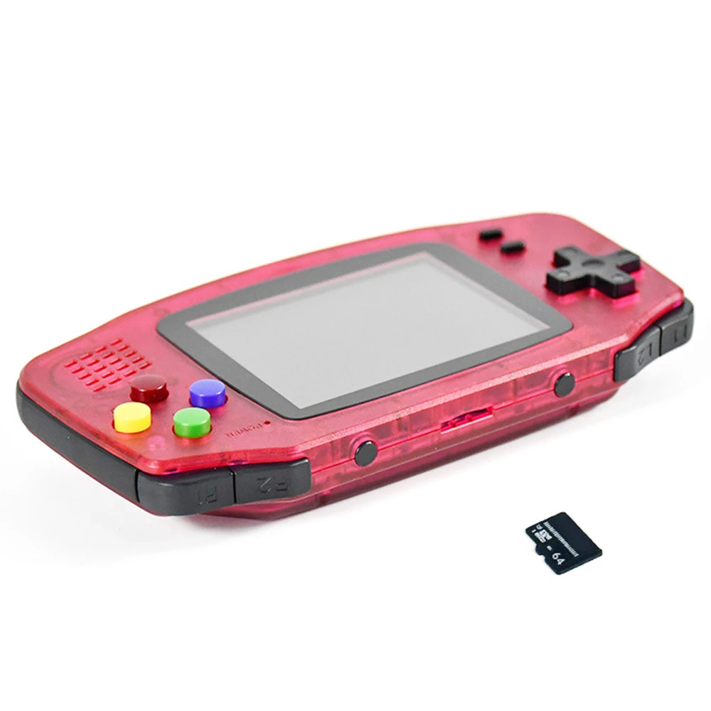 Flash Sale βοΈ Powkiddy A30 Retro Handheld Game Console 2.8 Inch IPS HD Screen 1200mA 32GB Built-In 4000 Games Supports Adding ROM Red π - Image 2