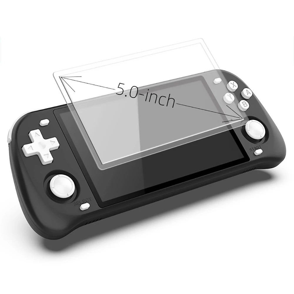 Flash Sale π Powkiddy RGB10 Max2 256GB Retro Game Console, 5.0 Inch IPS Screen, WiFi Bluetooth, EE4.3 Open Source, RK3326, 3D Rocker, 6H Battery Life, N64 NEOGEO CPS FBA MD PS1 GBA NDS NGP FC SFC Simulators, Black π₯° - Image 3