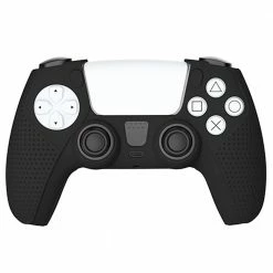 Promo 🤩 PS5 Non-slip Handle Silicone Protective Cover TP5-0541 - Black 🎁