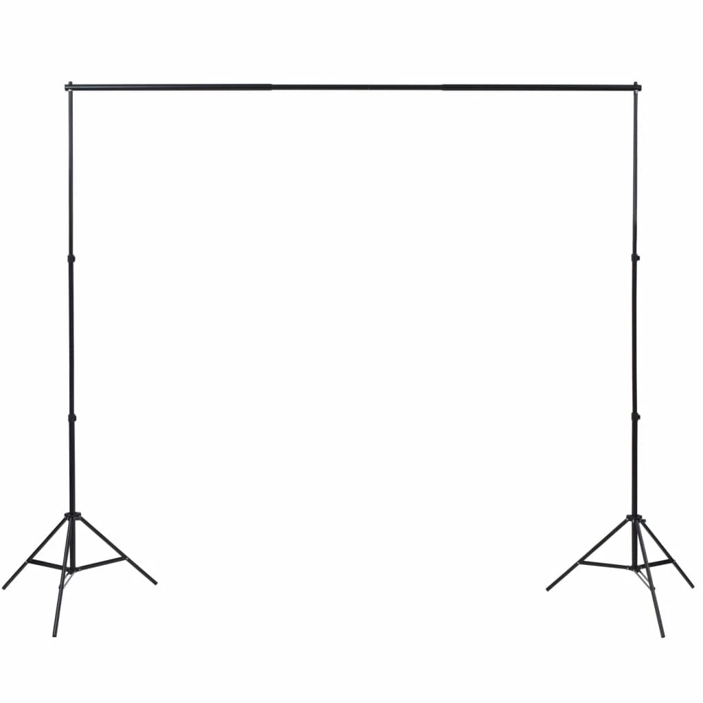 Buy π― Photo Studio Kit with 3 Cotton Backdrops Adjustable Frame 3x6m π - Image 2