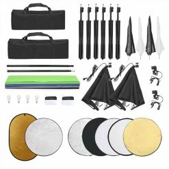 Buy β¨ Photo Studio Kit with Light Set, Backdrop and Reflector π―