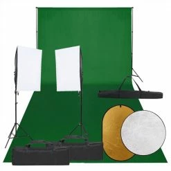 Cheapest β Photo Studio Kit with Light Set, Backdrop and Reflector π