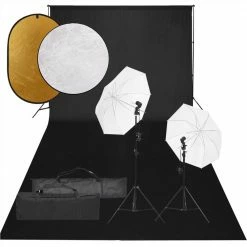 Buy π Photo Studio Kit with Light Set, Backdrop and Reflector π§¨