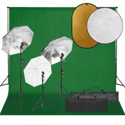 Best deal 😀 Photo Studio Kit with Light Set, Backdrop and Reflector 🧨