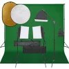 Buy 🥰 Photo Studio Kit with Light Set, Backdrop and Reflector 👍